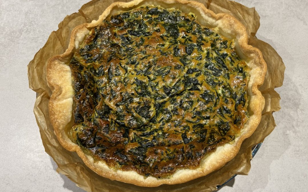 Tarte aux épinards