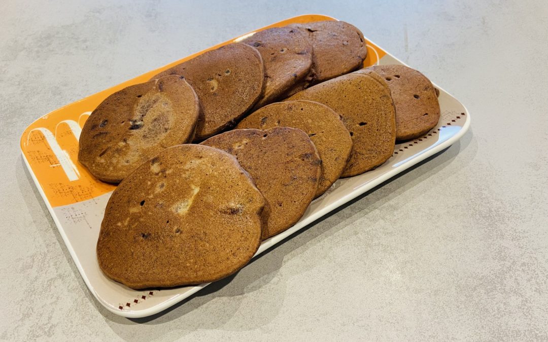 Pancakes tout chocolat