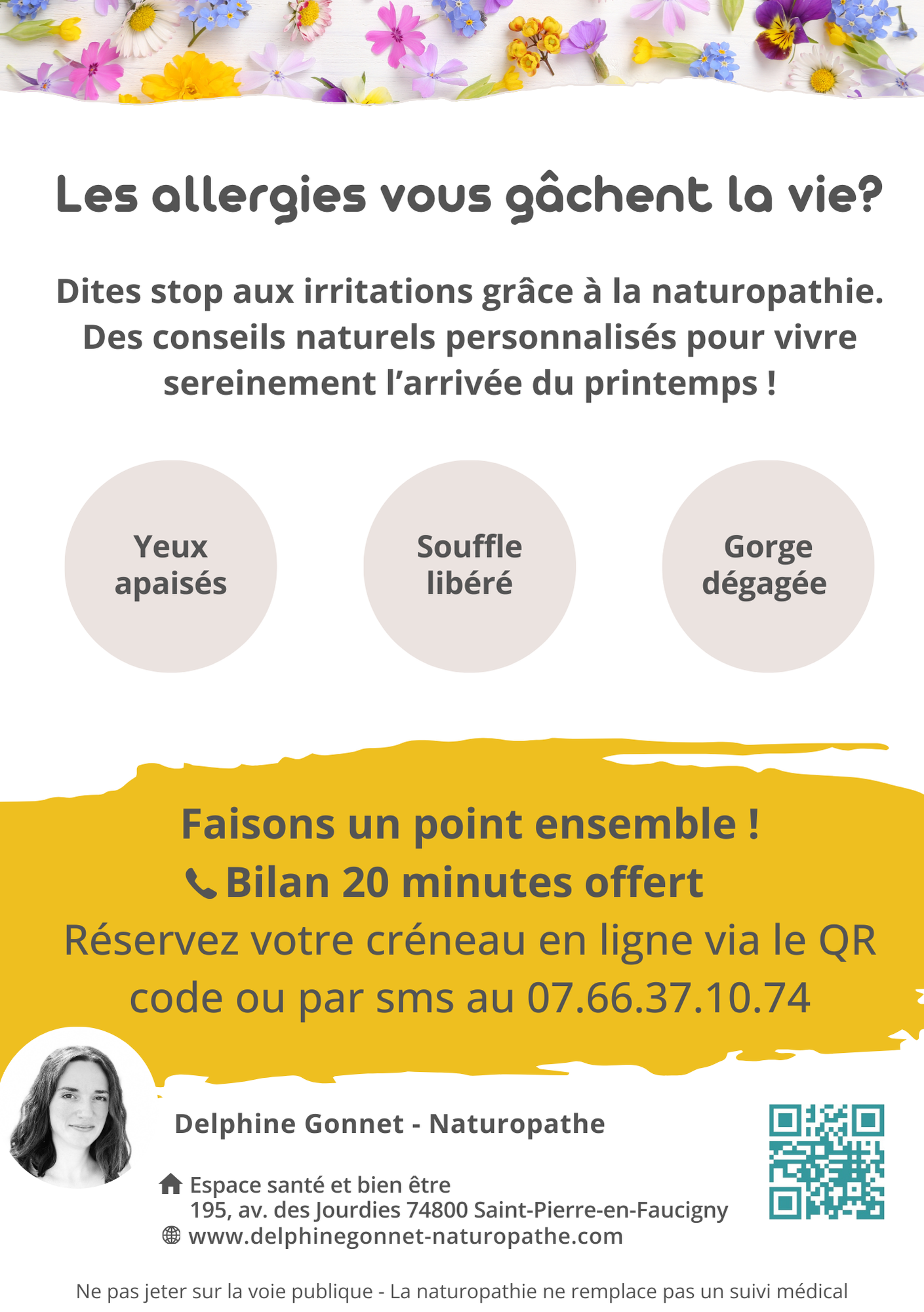 Copie de Flyer allergies